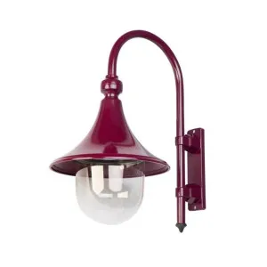 Monaco Italian Made IP43 Exterior Wall Light, Style C, Burgundy by Domus Lighting, a Outdoor Lighting for sale on Style Sourcebook