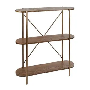 Ang Wood & Metal Oblong Display Shelf by Coast To Coast Home, a Wall Shelves & Hooks for sale on Style Sourcebook