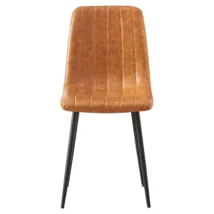 Fred Faux Leather Dining Chair, Tan by Brighton Home, a Dining Chairs for sale on Style Sourcebook