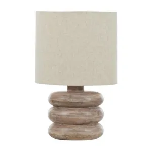 Imani Wooden Base Table Lamp by Coast To Coast Home, a Table & Bedside Lamps for sale on Style Sourcebook