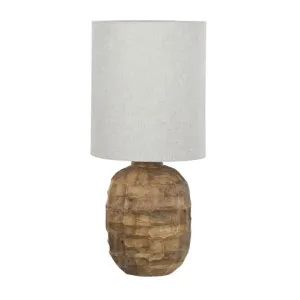 Ada Wooden Base Table Lamp by Coast To Coast Home, a Table & Bedside Lamps for sale on Style Sourcebook