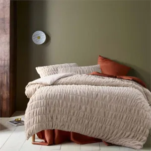 Accessorize Aurora Natural Quilt Cover Set by null, a Quilt Covers for sale on Style Sourcebook