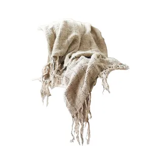 Mayla Linen Throw by Eadie Lifestyle, a Throws for sale on Style Sourcebook