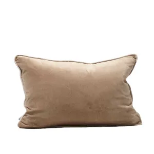 Lynette Velvet Cushion - Natural by Eadie Lifestyle, a Cushions, Decorative Pillows for sale on Style Sourcebook