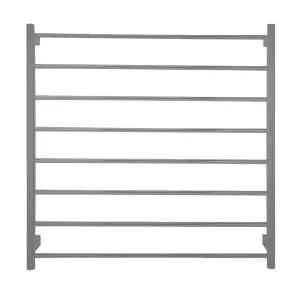 Towel Rail Heated 900X920 Brushed Nickel by Hotwire, a Towel Rails for sale on Style Sourcebook