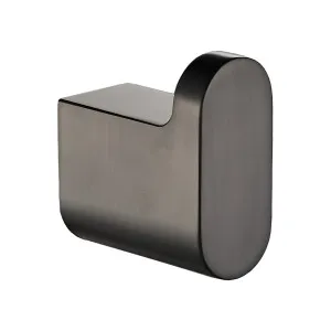 Flores Robe Hook Gun Metal by Ikon, a Shelves & Hooks for sale on Style Sourcebook