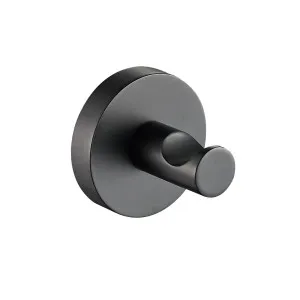 Goulburn Robe Hook Gun Metal by ACL, a Shelves & Hooks for sale on Style Sourcebook