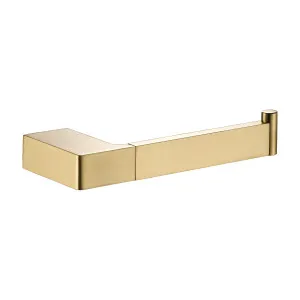 Ceram Toilet Roll Holder Brushed Gold by Ikon, a Toilet Paper Holders for sale on Style Sourcebook