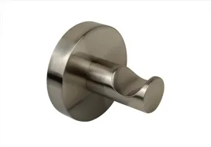 Goulburn Robe Hook Brushed Nickel by NR, a Shelves & Hooks for sale on Style Sourcebook