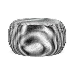 Bubble Ottoman - Houndstooth by Darcy & Duke, a Ottomans for sale on Style Sourcebook