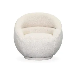 Luna Swivel Chair - Oatmeal by Darcy & Duke, a Chairs for sale on Style Sourcebook