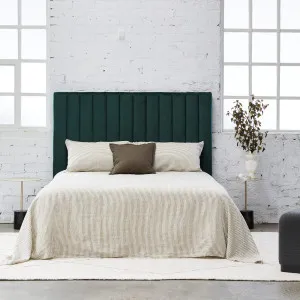 Renee Bed Head - Midnight Green - Queen by Darcy & Duke, a Bed Heads for sale on Style Sourcebook