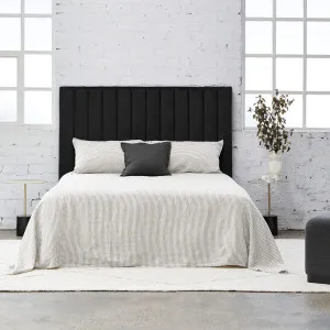 Renee Bed Head - Black - Queen by Darcy & Duke, a Bed Heads for sale on Style Sourcebook