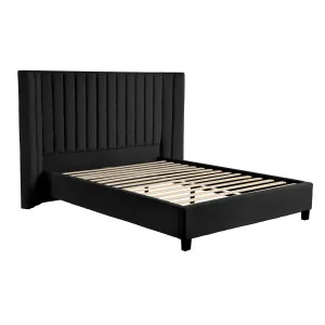 Lulu Bed - Black - King by Darcy & Duke, a Bed Heads for sale on Style Sourcebook