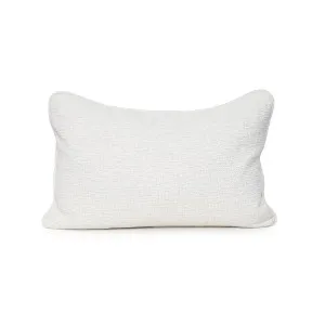 Coco Piped Lumbar Cushion - Textured Pearl by Darcy & Duke, a Cushions, Decorative Pillows for sale on Style Sourcebook