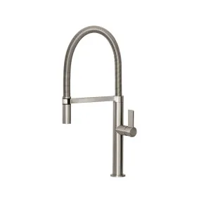 Prize Flexible Coil Sink Mixer 220 Brushed Nickel by PHOENIX, a Laundry Taps for sale on Style Sourcebook