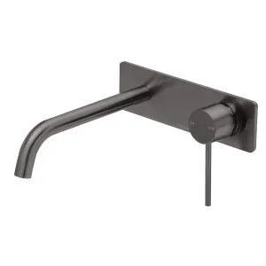 Vivid Slimline SwitchMix Wall Basin/Bath Mixer Set 230 Trim Kit Brushed Carbon by PHOENIX, a Bathroom Taps & Mixers for sale on Style Sourcebook