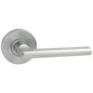 Choice Lianna Passage Lever Set in Satin Chrome by Gainsborough, a Door Hardware for sale on Style Sourcebook