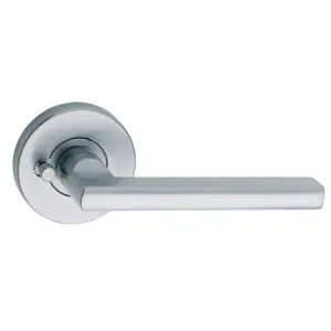 Choice Lianna Privacy Lever Set in Satin Chrome by Gainsborough, a Door Hardware for sale on Style Sourcebook
