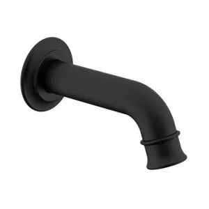 Eternal Mini Wall Spout | Made From Brass In Matte Black By ADP by ADP, a Bathroom Taps & Mixers for sale on Style Sourcebook