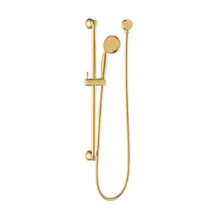 Eternal Handshower On Rail Brush Brass | Made From Stainless Steel/Brass In Brushed Brass By ADP by ADP, a Showers for sale on Style Sourcebook