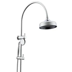 Eternal Gooseneck Twin Shower Set Chrome In Chrome Finish By ADP by ADP, a Showers for sale on Style Sourcebook