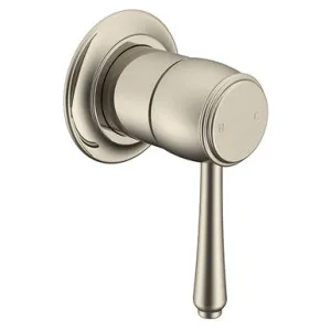 Eternal Wall Mixer | Made From Brass In Brushed Nickel By ADP by ADP, a Bathroom Taps & Mixers for sale on Style Sourcebook