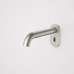 Liano II Sensor 175mm Wall Outlet | Made From Gunmetal In Brushed Nickel By Caroma by Caroma, a Bathroom Taps & Mixers for sale on Style Sourcebook