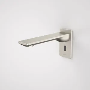 Urbane II Sensor 180mm Wall Outlet | Made From Brass In Brushed Nickel By Caroma by Caroma, a Bathroom Taps & Mixers for sale on Style Sourcebook