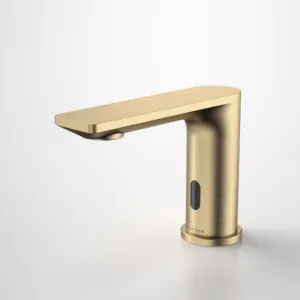 Urbane II Sensor Hob Mounted | Made From Steel/Stainless Steel/Brushed Brass By Caroma by Caroma, a Bathroom Taps & Mixers for sale on Style Sourcebook