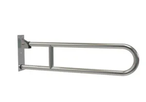 Vertical Lock Grab Rail Stainless Steel | Made From Stainless Steel/Satin In Chrome Finish By Oliveri by Oliveri, a Showers for sale on Style Sourcebook
