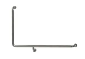 90 Degree Grab Rail (Right Hand) Stainless Steel | Made From Stainless Steel/Satin In Chrome Finish By Oliveri by Oliveri, a Showers for sale on Style Sourcebook