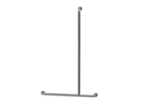 Inverted T Shower Rail (Right Hand) Stainless Steel | Made From Stainless Steel/Satin In Chrome Finish By Oliveri by Oliveri, a Showers for sale on Style Sourcebook