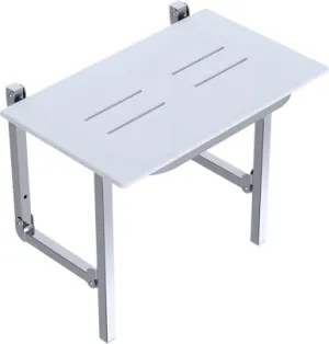 Care Folding Shower Seat 600 X 400mm Polished | Made From Stainless Steel By Raymor by Raymor, a Towel Rails for sale on Style Sourcebook