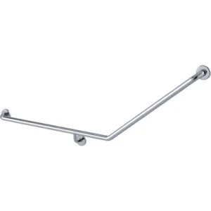 Care Grab Rail 40 Degree Lh 870 X 700mm Polished | Made From Stainless Steel By Raymor by Raymor, a Showers for sale on Style Sourcebook