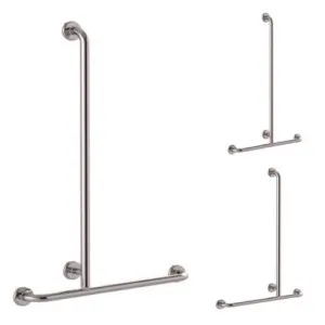 Care Shower Rail Inverted T Adjustable 1100 X 700mm Brushed | Made From Stainless Steel In Brushed Stainless Steel By Raymor by Raymor, a Showers for sale on Style Sourcebook
