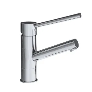 Projix Care Basin Mixer Angled Pin Lever | Made From Brass In Chrome Finish By Raymor by Raymor, a Bathroom Taps & Mixers for sale on Style Sourcebook