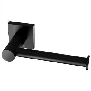 Radii Square Toilet Roll Holder Matte Black by PHOENIX, a Toilet Paper Holders for sale on Style Sourcebook