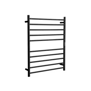 Towel Rail Heated Flat Round 700X900 Gun Metal by Hotwire, a Towel Rails for sale on Style Sourcebook