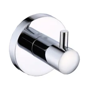 Arial Round Single Robe Hook Chrome by BAD UND KUCHE, a Shelves & Hooks for sale on Style Sourcebook