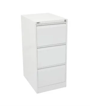 Ex Display - Rotom Standing 3 Drawer Filing Cabinet - White by Interior Secrets - AfterPay Available by Interior Secrets, a Dressers & Chests of Drawers for sale on Style Sourcebook