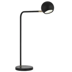 Jeremy Iron Desk Lamp, Black by Telbix, a Desk Lamps for sale on Style Sourcebook