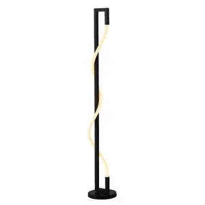 Curval Iron Dimmable LED Floor Lamp by Telbix, a Floor Lamps for sale on Style Sourcebook