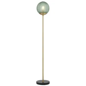 Elwick Floor Lamp, Green by Telbix, a Floor Lamps for sale on Style Sourcebook