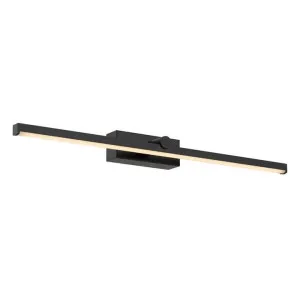 Foley IP44 Aluminium LED Vanity / Picture Light, CCT, Medium, Black by Telbix, a Wall Lighting for sale on Style Sourcebook
