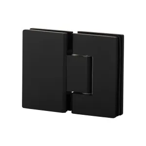 Kenzie Glass to Glass Shower Hinge - Matte Black by ABI Interiors Pty Ltd, a Showers for sale on Style Sourcebook