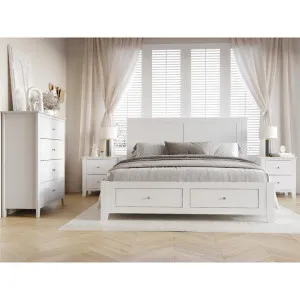 Connell 4 Piece Wooden Bedroom Suite with Tallboy, Double by Dodicci, a Bedroom Sets & Suites for sale on Style Sourcebook