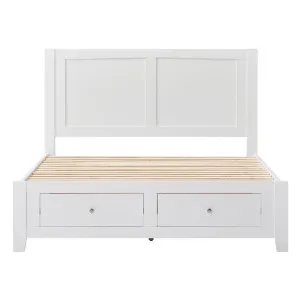 Connell Wooden Bed with End Drawers, Queen by Dodicci, a Beds & Bed Frames for sale on Style Sourcebook