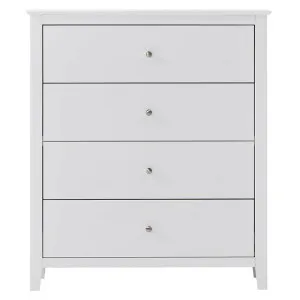 Connell Wooden 4 Drawer Tallboy by Dodicci, a Dressers & Chests of Drawers for sale on Style Sourcebook