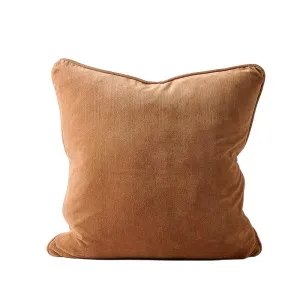 Lynette Velvet Cushion - Nutmeg by Eadie Lifestyle, a Cushions, Decorative Pillows for sale on Style Sourcebook